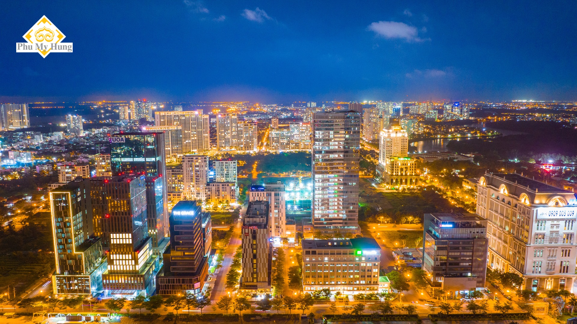 Khu hành chính tại đô thị Phú Mỹ Hưng, TP Hồ Chí Minh