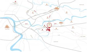 Vị trí dự án Hồng Hạc City