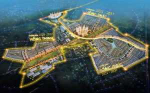 Các giai đoạn phát triển của Hồng Hạc City